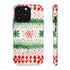 Watercolor Christmas Knitting - Impact Resistant Phone Case iPhone 13 Pro Matte